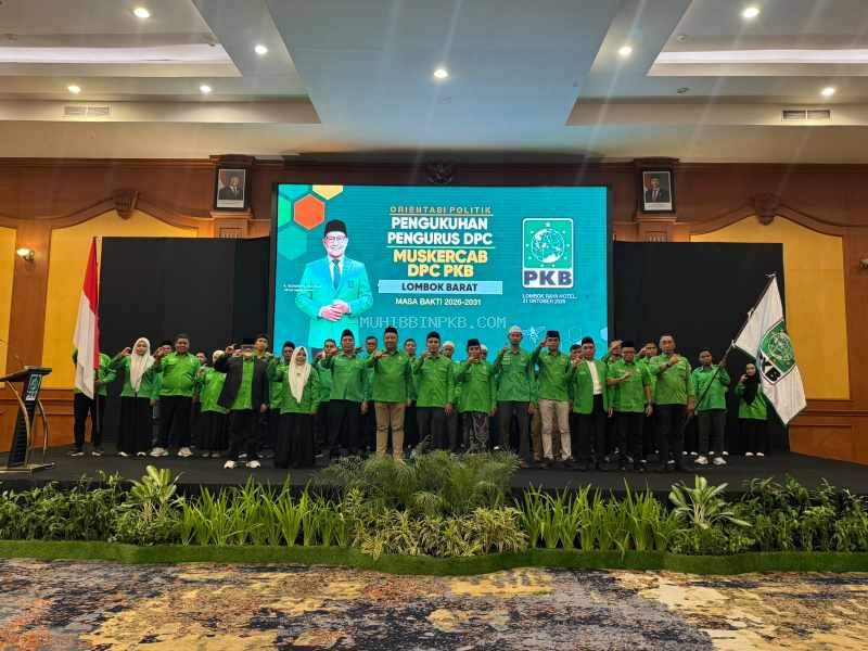 DPC PKB Lombok Barat Periode 2026–2031 Resmi Dikukuhkan, Siap Mengemban Harapan Masyarakat
